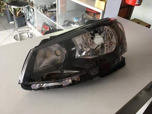 Farol Gol Saveiro G6 2014 2015 2016 Simples Máscara Negra