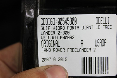 Guia Vidro Porta Diant Ld Freelander 2 07/15 (300)