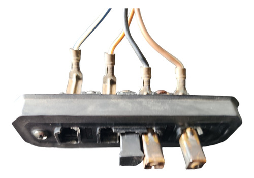 Conector Elétrico Macho Porta Correr Ld Doblo 04 À 21
