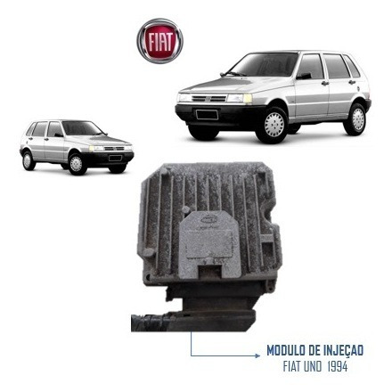 Módulo Central Injeção Fiat Uno Mille 1.0 1994 1995 Mbs001a