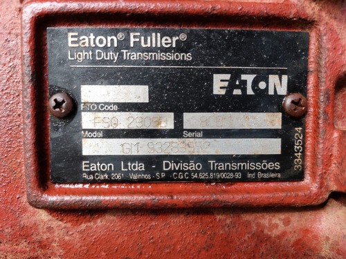 Caixa Cambio Silverado D20 9397 Eaton Fso 2305b 5° Drive