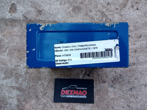Cinzeiro Gm C10 C14 Veraneio