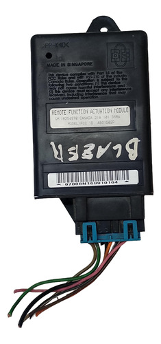 Módulo Central Alarme S10 Blazer 1995 96 97 98 99 2000