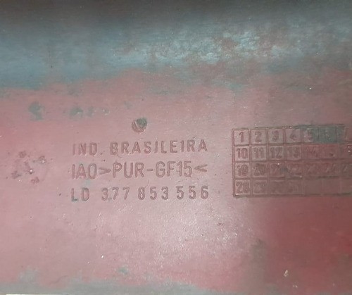 Soleira Dianteira Direita Gol Gti Bola 377853556 C/ Detalhe