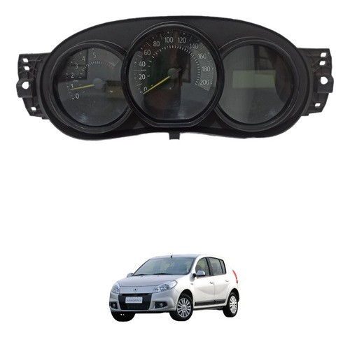 Painel Instrumento Renault Sandero Logan 1.0 16v 2012 Usado