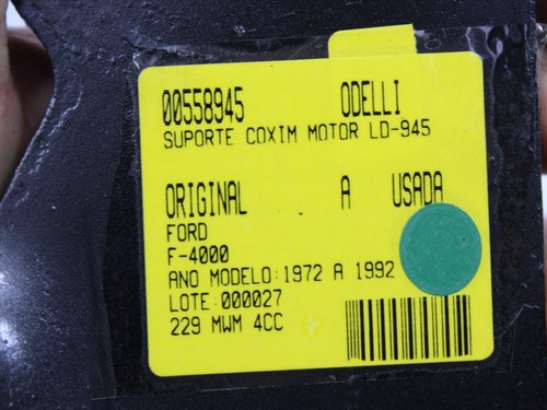 Suporte Coxim Motor Lado Direito F-4000 72/92 Usado (945)