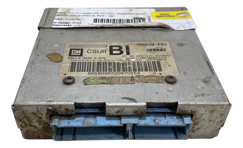 Módulo De Injeção Gm Corsa 1.6 8v Mpfi Gasolina 09355809 Bi