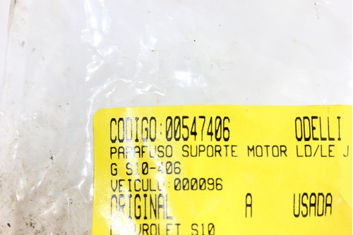 Parafuso Suporte Motor Ld/le Jg S10 95/97 Usado (406)