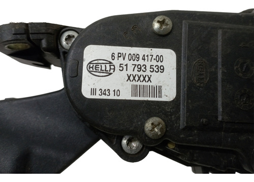 Pedal Acelerador Fiat Palio Siena 2011 51793539