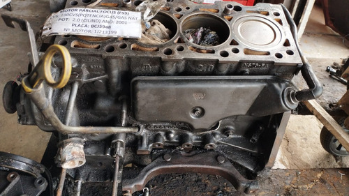 Motor Parcial  Focus Zetec 2.0 Parte Baixo , Usado 19208