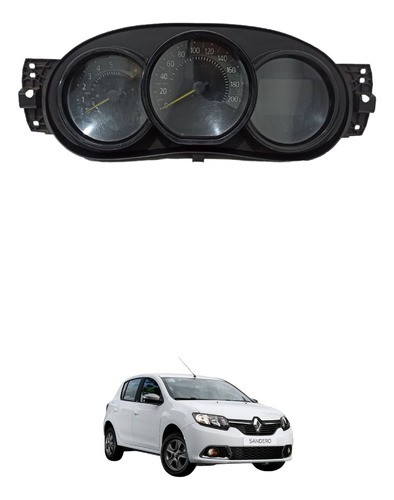 Painel Instrumento Renault Sandero Logan 1.0 16v 2012 Usado