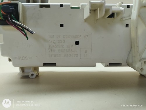 Comando Ar Condicionado Painel Citroen Xsara 662655 Usado