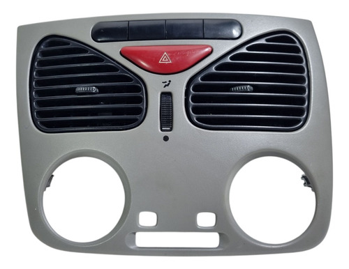 Moldura Central Painel Fiat Palio Strada Fire 2003/2012 S Ar