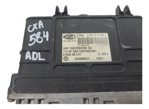 Módulo Injeção Vw Gol G2 G3 1.0 16v 2001 (al) 5x3906021