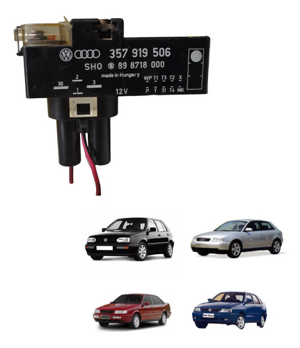 Módulo Relé Ventoinha Vw Golf Polo Passat Audi A3 Original