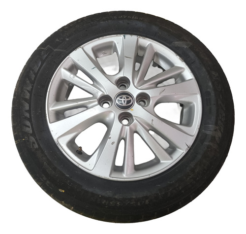 Roda Aro 15 Liga Leve Toyota Yaris 2019 2020 2021 2022
