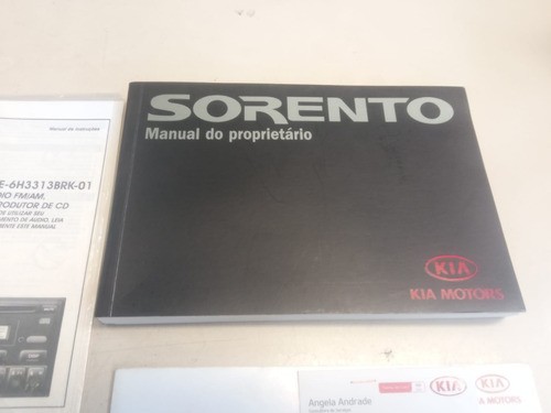 Manual Proprietário Kia Sorento 2008 2009