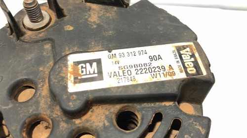 Alternador Gm Montana / Meriva / Corsa 90a 93312974 Valeo