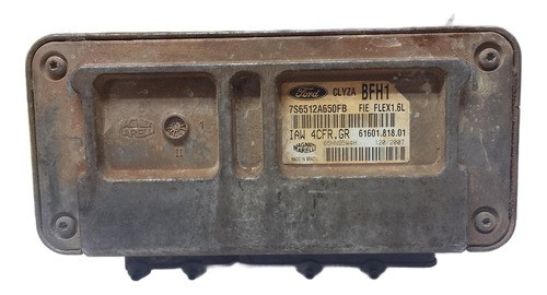 Módulo Injeção Uce Ford Fiesta 7s6512a650fb Bfh1 2004 A 2012