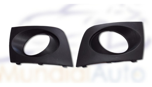 Par Grade Moldura Farol Milha Agile 2009 Até 2013. 23679