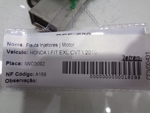 Flauta Dos Bicos Injetores Fit 2015