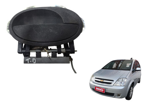 Maçaneta Traseira Direita Gm Meriva 2011 (al) Adl Cxa 611