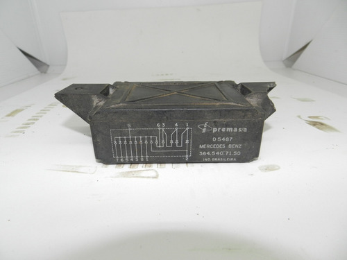 Caixa Diodo Mercedes Benz C200 2010 3645407150 Com Avaria