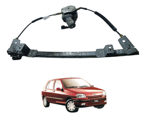 Máquina Vidro Elétrico Diant. Dir. Renault Clio 1999 (ap)