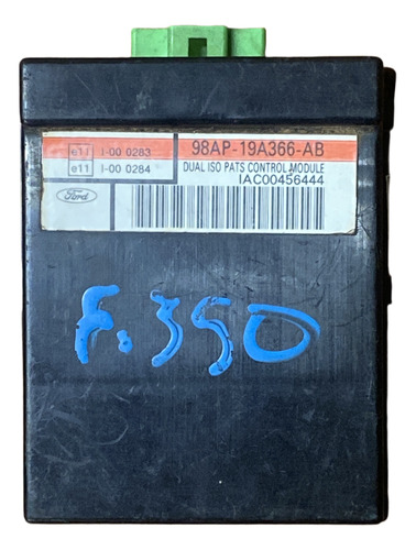 Modulo Alarme Ford F250 F350 98ap19a366ab