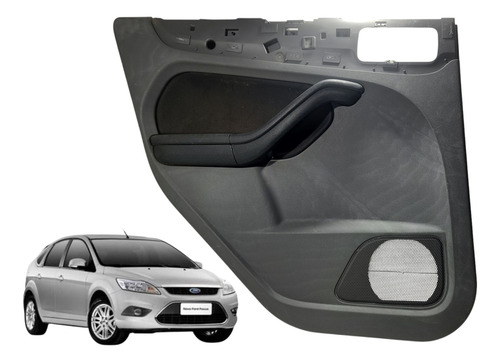 Forro De Porta Traseira Esquerda Ford Focus 2014 (al)