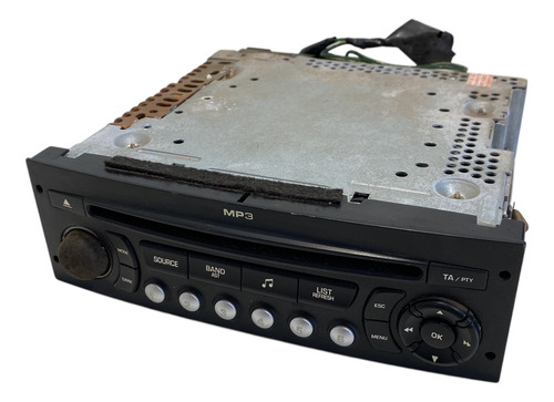 Rádio Original Cd Mp3 Citröen C4 Peugeot 307 96649345xt