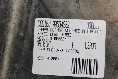 Chapa Flange Volante Motor Cherokee Laredo 99/04 (982)