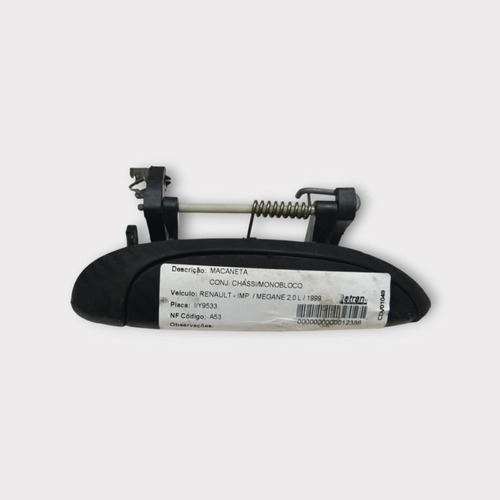 Maçaneta Externa Traseira Direita Renault Megane 97 A 2000