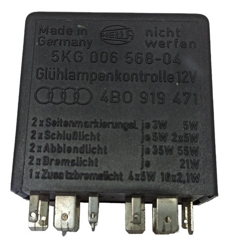 Modulo Rele Controle De Luz Audi A3 2001 2004 Original