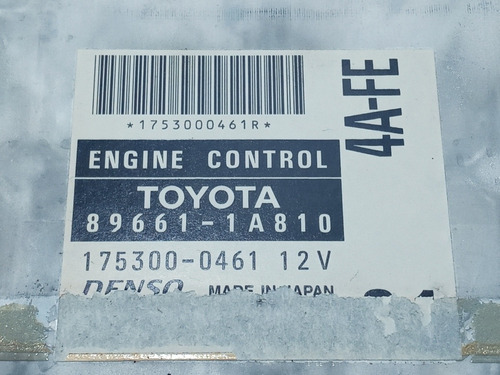 Módulo Injeção Toyota Corolla Automático 896610461