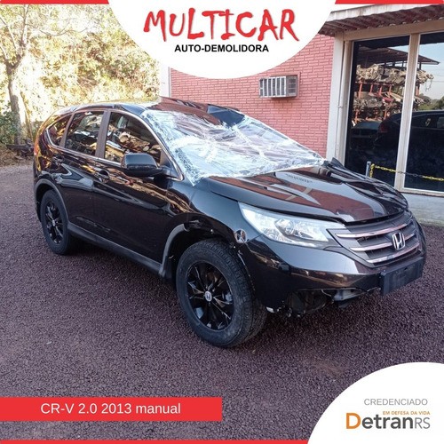 Honda Crv 2013 Para Peças  Motor Kit Airbag Setor 