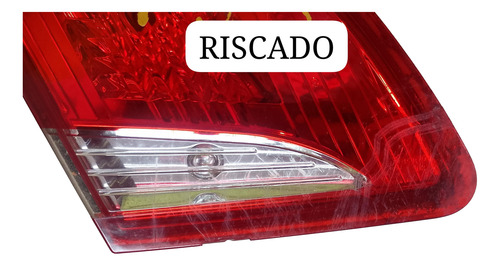Lanterna Tampa Mala Peugeot 408 2011 2012 2013 2014 Esquerdo
