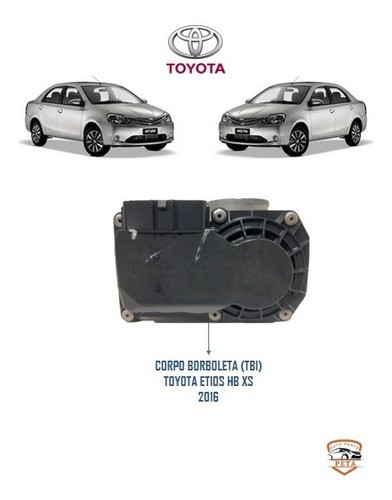 Corpo Borboleta Tbi Toyota Etios 1.5 16v 2013 2014 2015 2016