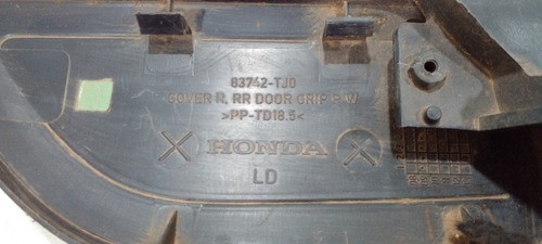 Moldura Botão Vidro Elétric T.d Honda Fit 09/14 83742tj0 (r)