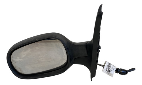 Espelho Retrovisor Manual Renault Clio 01 A 09 Lado Esquerdo