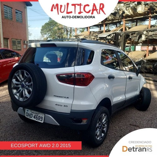 Ecosport 2.0 Awd 2015 Venda Peças Cambio Motor Tração