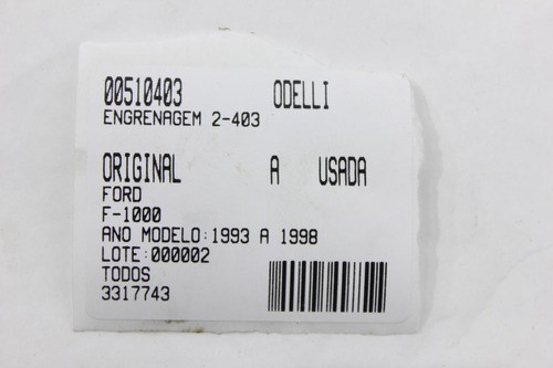 Engrenagem 2 F-1000 93/98 Usado (403)