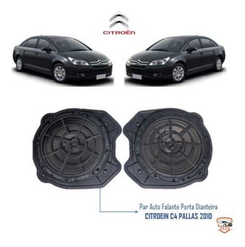 Par Auto Falante Porta Dianteira C4 Pallas 2009 2010 2011