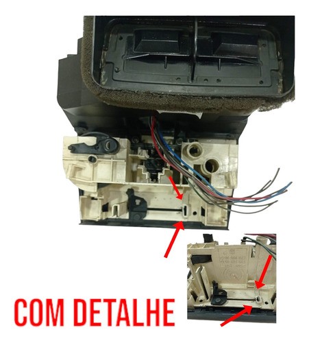 Comando Central Difusor Ar Quente Corsa Classic 1996 A 2013 