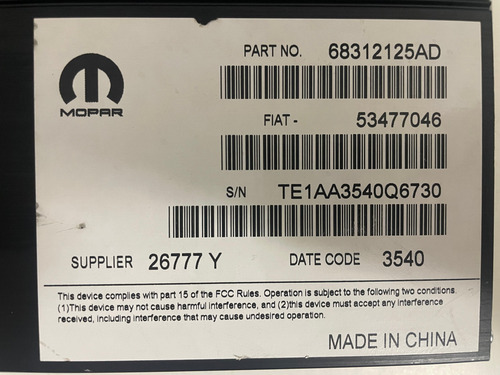 Módulo Amplificador Som Compass 2021 53477046
