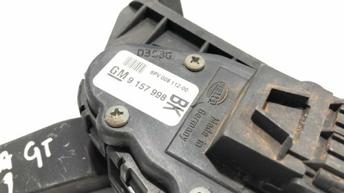 Pedal Acelerador Eletrônico Gm Vectra / Astra 9157998 Bk