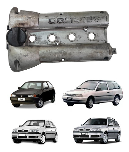 Tampa Comando Válvulas Gol Parati 1.0 16v G2 G3 97/05 Dohc