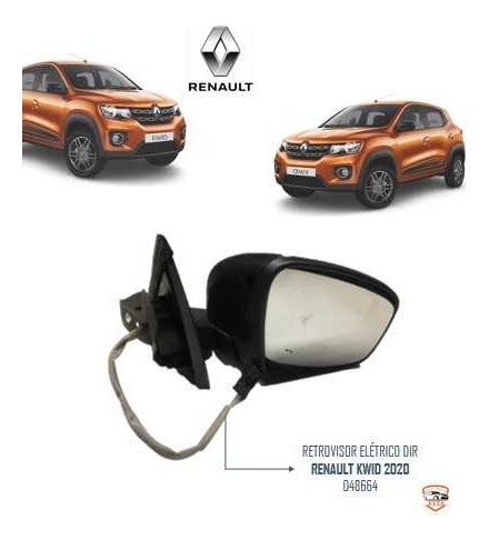 Retrovisor Elétrico Dir Renault Kwid 2020 048664