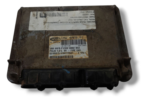 Módulo Injeção Pálio 1.0 8v 2001 Fire Gasolina (al) 55185015