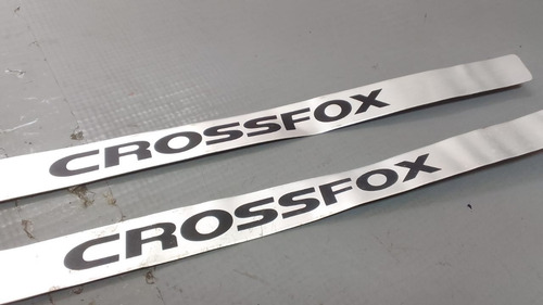 Friso Lateral Largo Crossfox 2008 A 2016 Cromado  23962
